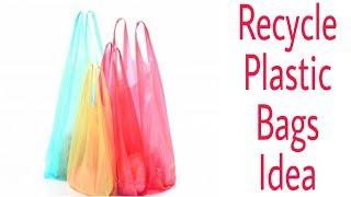 Recycle Plastic Bags Idea | Reusing plastics bag Idea | Moni Craft Creation | monicraftcreation