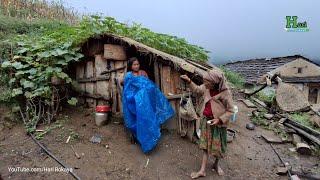 Beautiful And Relaxing Nepali Mountain Village Life of Nepal | Daily Activities of Village People