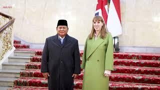 Presiden Prabowo Bertemu dengan Wakil PM Inggris Angela Rayner, London, 21 November 2024