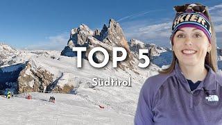 The 5 best ski resorts in South Tyrol