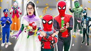 Top New Pro 5 SPIDER-MAN in 1 House?? KID SPIDER MAN Rescue New Mom- SPIDER-MAN's Story New Season 7