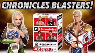 INSANE! 2023 Panini Chronicles WWE Blaster Box Review!