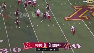 *TRICK PLAY* Jeff Sims 34 Yard Touchdown Pass to Alex Bullock | Nebraska vs Minnesota