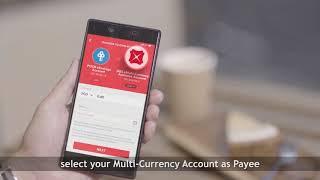 Funding your Multi Currency Account