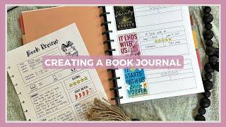 Setting Up My Reading Journal Using a Big Happy Planner