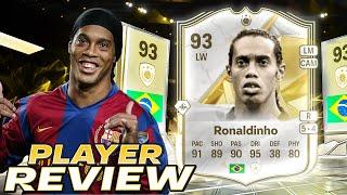 93 ICON RONALDINHO SBC PLAYER REVIEW - EA FC 25 ULTIMATE TEAM