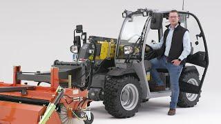 Effizient und produktiv auf engem Raum: Teleskoplader TH412 von Wacker Neuson (Produkt-Walkaround)