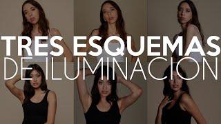 TRES Esquemas de ILUMINACIÓN  para tus RETRATOS 