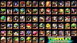 TMNT Legends - All Characters (67) Unlocked (Mutanimals)