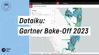 Dataiku Demo: Gartner Data Science & ML Bake-Off 2023