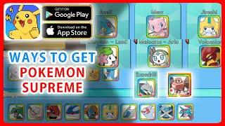 Pocket Pixel & ways to get Pokemon Supreme for free