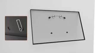 Maclean MC-557 TV Wall Mount Bracket Holder VESA Ultra Slim LED 37 - 70 " 50 KG Ultra Slim TV Wall