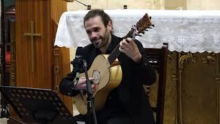 Miguel Rincón (guitarra barroca). Iglesia de San Pedro Mártir de Verona de Pinseque, 30-10-2021