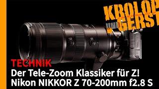 Der Tele-Zoom Klassiker für Z! - Nikon Nikkor Z 70-200mm f2.8 S  Krolop&Gerst