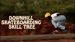 Downhill skateboarding skill tree (what to learn)