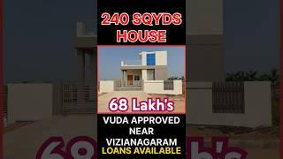 240 Sqyds house for sale / Vuda approved house / Dream home,