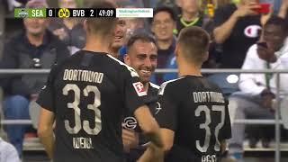 PACO ALCACER GOAL SEATTLE SOUNDERS VS BORUSSIA DORTMUND