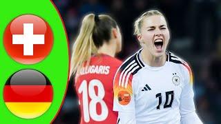 Women's International Friendly | Germany vs Switzerland Highlights 2024