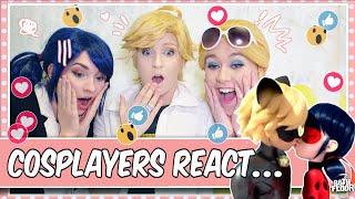 Cosplayers React to Miraculous Ladybug - Oblivio 