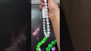 完美度极高的澳白珠，30几万的价格，你猜猜是多大的珠子？#珍珠 #澳白 #翡翠 #珍珠項鍊