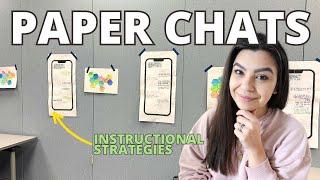 Instructional Strategy | Paper Chats