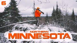 BUCK TRACKING a minnesota SLAMMER BUCK // Big Woods Deer Camp (Season 3)