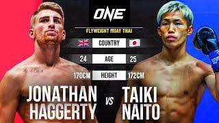 INSANE SPEED  Jonathan Haggerty vs. Taiki Naito | Full Fight Replay