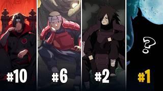 Ranking All Time Strongest Character In Naruto