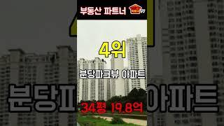 경기도아파트 30평대 대장아파트 어디?  #경기도아파트 #과천아파트 #수원아파트