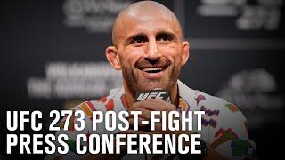 UFC 273: Post-Fight Press Conference