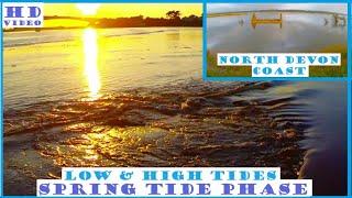 Autumn Spring Tides North Devon Coast Yelland Jetty/ Barnstaple/ Braunton Velator