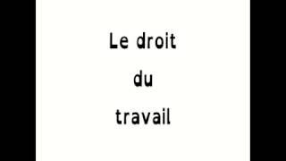 droit du travail