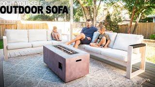 DIY OUTDOOR SOFA