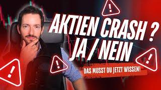 Kommt jetzt der nächste Börsencrash? So gehe ich vor...