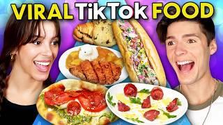 We Try TikTok Trending Foods in Prize Vs. Punishment Roulette!