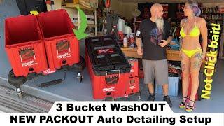 WashOUT : PACKOUT Ammocan mod (Two Bucket method carwash using the Milwaukee Tools PACKOUT System )