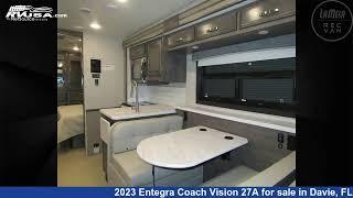 Eye-catching 2023 Entegra Coach Vision Class A RV For Sale in Davie, FL | RVUSA.com