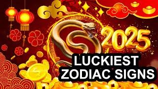 Pinakamaswerteng Zodiac Signs Sa 2025 | 2025 Luckiest Chinese Zodiac Signs, Colors, Numbers, Charms