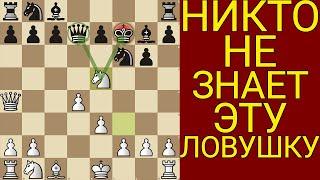 ГАРАНТИРОВАННАЯ ПОБЕДА В НАЧАЛЕ ПАРТИИ С ЭТОЙ ЛОВУШКОЙ. Шахматы Ловушки. Шахматы Обучение. Шахматы