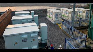 Liquid cooled energy storage battery factory video.