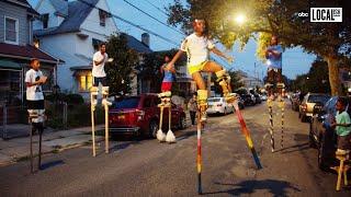 Moko Jumbie: Stilt Dancing Kids in Brooklyn | Moko Jumbie