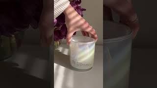 That feeling when you light up a new candle #candles #honeymoon #youtubeshort #youtuber #like #love