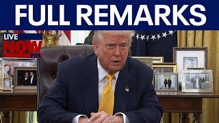 FULL REMARKS:  Trump on Russia, Ukraine war, tariffs & jobs report