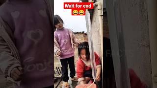 पानी और बैलून से बच्चो ने क्या बना दिया /wait for end #shorts #viral #kids