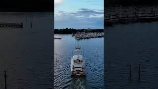 Just Looking coming into Baytowne #sportfish #yacht #luxuryyacht