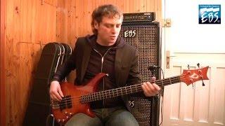 Pascal Mulot demo of the EBS HD360 bass amp