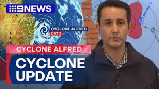 Queensland Premier provides Cyclone Alfred update | 9 News Australia