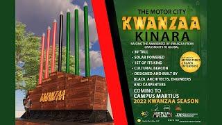 Motor City Kwanzaa Kinara Lighting