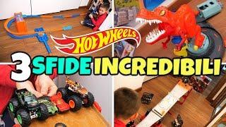 3 SFIDE HOT WHEELS INCREDIBILI per l'ASSALTO del T-REX