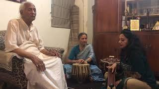 Learning Music from a Guru/ Raga Kedar/ Popular Bandish Kanha Re/ L. K. Pandit/ Meeta Pandit